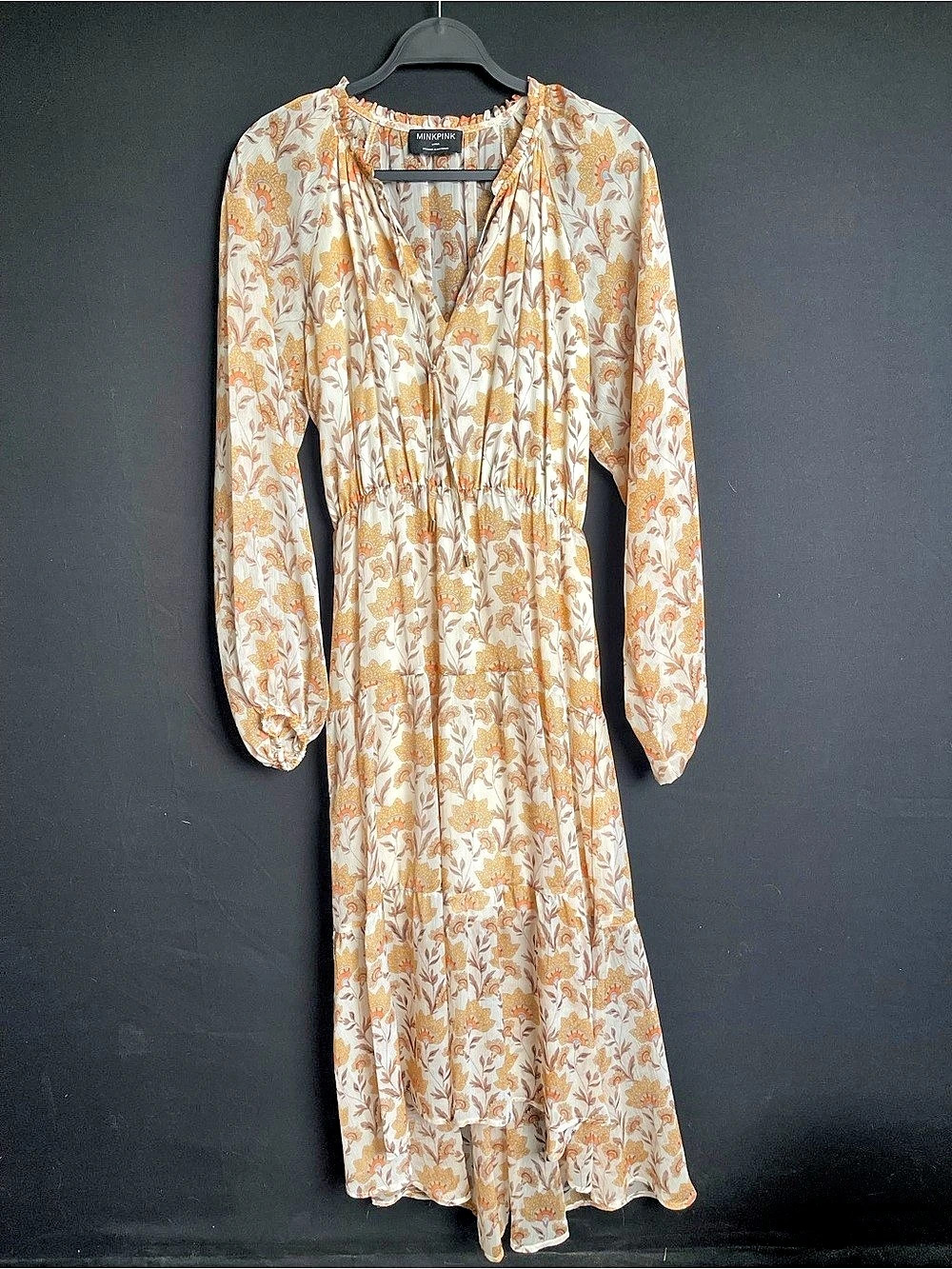 MinkPink Floral Midi Dress